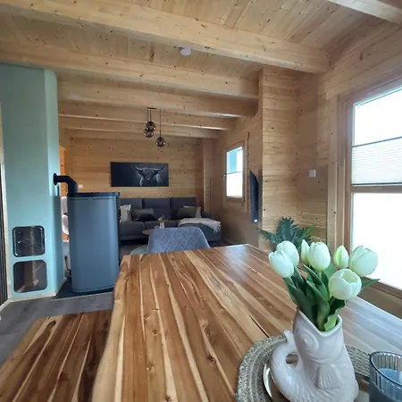 Modernes Blockhaus Mit Sauna Flair Lisberg