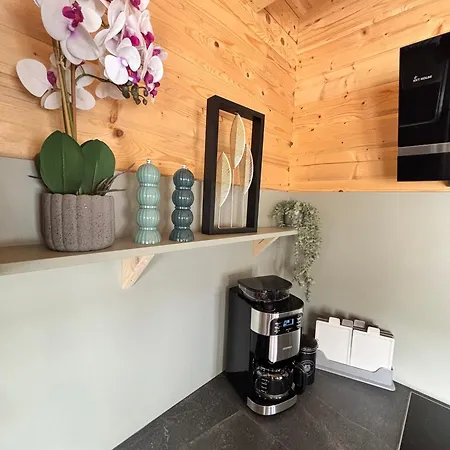 Prázdninový dům Modernes Blockhaus Mit Sauna Flair *