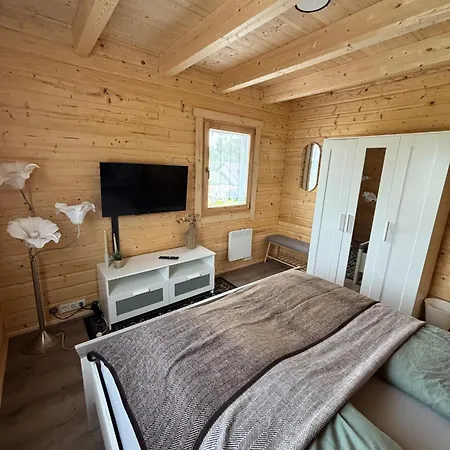 Modernes Blockhaus Mit Sauna Flair