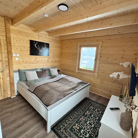 Modernes Blockhaus Mit Sauna Flair * Lisberg