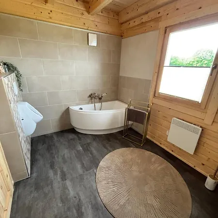 Modernes Blockhaus Mit Sauna Flair Lisberg