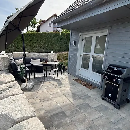 Modernes Blockhaus Mit Sauna Flair